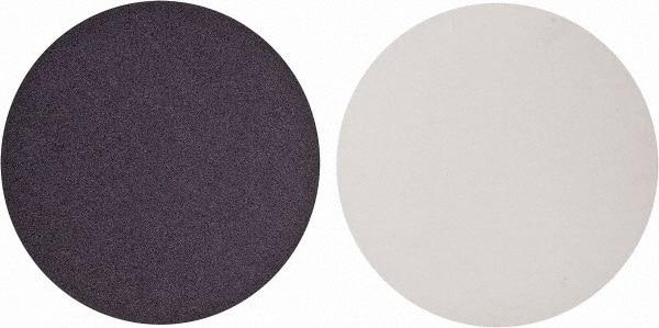 Norton - 10" Diam, 36 Grit Aluminum Oxide Adhesive PSA Disc - Very Coarse, Brown, X Weighted Cloth Backing, Flexible - Exact Industrial Supply