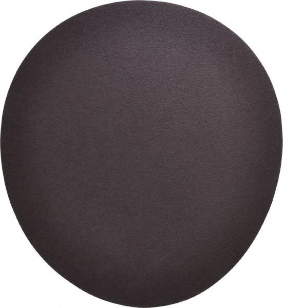 Norton - 12" Diam, 60 Grit Aluminum Oxide Adhesive PSA Disc - Coarse Grade, Brown, X Weighted Backing, Flexible - Exact Industrial Supply