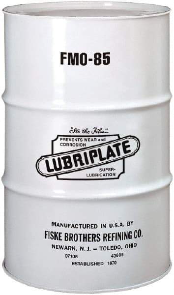 Lubriplate - 55 Gal Drum, Mineral Multipurpose Oil - SAE 5W, ISO 15/22, 19 cSt at 40°C, 4 cSt at 100°C, Food Grade - Exact Industrial Supply