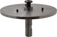 Weiler - 7/8" Arbor Hole to 3/4" Shank Diam Drive Arbor - For 6" Weiler Disc Brushes, Attached Spindle, Flow Through Spindle - Exact Industrial Supply