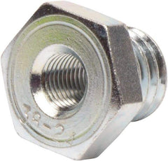 Weiler - 5/8-11 to 3/8-24 Wire Wheel Adapter - Metal Adapter - Exact Industrial Supply