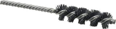 Weiler - 3/4" Diam Helical Nylon Tube Brush - Single Spiral, 0.022" Filament Diam, 2-1/2" Brush Length, 5-1/2" OAL, 1/4" Diam Shank - Exact Industrial Supply