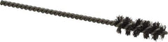 Weiler - 3/8" Diam Helical Steel Tube Brush - 0.008" Filament Diam, 1" Brush Length, 3-1/2" OAL, 1/8" Diam Stainless Steel Shank - Exact Industrial Supply
