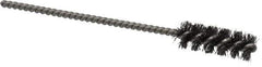 Weiler - 3/8" Diam Helical Steel Tube Brush - 0.006" Filament Diam, 1" Brush Length, 3-1/2" OAL, 1/8" Diam Stainless Steel Shank - Exact Industrial Supply