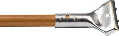 Weiler - 60 x 15/16" Wood Handle for Strip Broom - Tan - Exact Industrial Supply