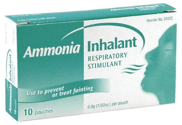 Medique - Ammonia Inhalant Wipes - For Ammonia Inhalant - Exact Industrial Supply