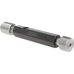 SPI - 3/4-20, Class 2B, Double End Plug Thread Go/No Go Gage - Steel, Size 3 Handle Included - Exact Industrial Supply