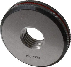 SPI - M16x2 No Go Single Ring Thread Gage - Class 6G, Oil Hardened Nonshrinking Steel (OHNS), NPL Traceability Certification Included - Exact Industrial Supply