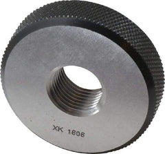 SPI - M16x1.5 Go Single Ring Thread Gage - Class 6G, Oil Hardened Nonshrinking Steel (OHNS), NPL Traceability Certification Included - Exact Industrial Supply