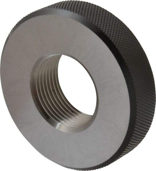 SPI - M30x2 Go Single Ring Thread Gage - Class 6G, Oil Hardened Nonshrinking Steel (OHNS), NPL Traceability Certification Included - Exact Industrial Supply