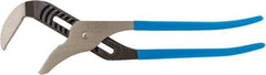 Channellock - 20-1/4" OAL, 5-1/2" Max Capacity, 12 Position Tongue & Groove Pliers - Standard Straight Jaws, Standard Head, Plastic Dipped Handles - Exact Industrial Supply