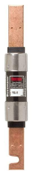 Cooper Bussmann - 300 VDC, 600 VAC, 450 Amp, Time Delay General Purpose Fuse - Bolt-on Mount, 13-3/8" OAL, 20 at DC, 200 (RMS) kA Rating, 3-1/8" Diam - Exact Industrial Supply