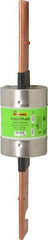 Cooper Bussmann - 300 VDC, 600 VAC, 225 Amp, Time Delay General Purpose Fuse - Bolt-on Mount, 11-5/8" OAL, 20 at DC, 200 (RMS) kA Rating, 2-9/16" Diam - Exact Industrial Supply