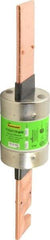 Cooper Bussmann - 300 VDC, 600 VAC, 400 Amp, Time Delay General Purpose Fuse - Bolt-on Mount, 11-5/8" OAL, 20 at DC, 200 (RMS) kA Rating, 2-9/16" Diam - Exact Industrial Supply