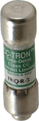 Cooper Bussmann - 300 VDC, 600 VAC, 3 Amp, Time Delay General Purpose Fuse - Fuse Holder Mount, 1-1/2" OAL, 200 at AC (RMS) kA Rating, 13/32" Diam - Exact Industrial Supply