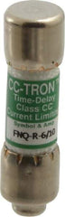 Cooper Bussmann - 300 VDC, 600 VAC, 0.6 Amp, Time Delay General Purpose Fuse - Fuse Holder Mount, 1-1/2" OAL, 200 at AC (RMS) kA Rating, 13/32" Diam - Exact Industrial Supply