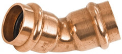 NIBCO - 2-1/2" Wrot Copper Pipe 90° Elbow - Exact Industrial Supply