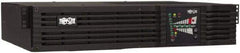 Tripp-Lite - 15 Amp, 1,500 VA, Tower & Rack Mount Online Backup Uninterruptible Power Supply - Backup 5 min with Full Load & 13 min with Half Load, 120 VAC Input & Output, 1,200 Watt Output, 1 Phases, 6 Outlets - Exact Industrial Supply