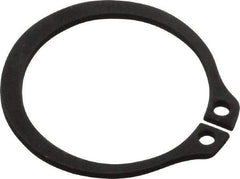 Value Collection - 0.762" Groove Diam, 13/16" Shaft Diam, Phosphate Spring Steel, Snap External Retaining Rings - 0.046" Groove Width, 0.042" Ring Thickness - Exact Industrial Supply