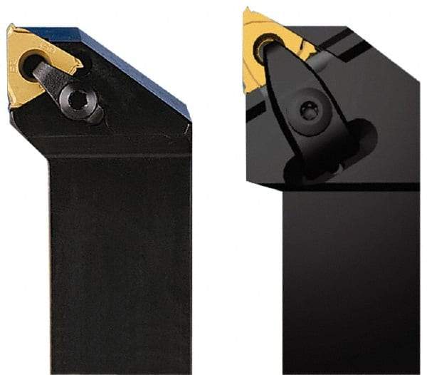 Seco - External Thread, Right Hand Cut, 1" Shank Width x 1" Shank Height Indexable Threading Toolholder - 5" OAL, 22ER Insert Compatibility, CE Toolholder - Exact Industrial Supply