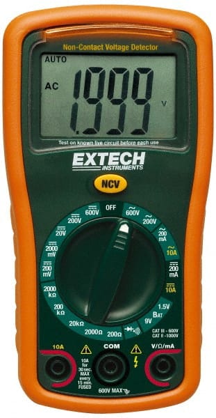 Extech - 5 Piece, Digital Multimeter Kit - Exact Industrial Supply