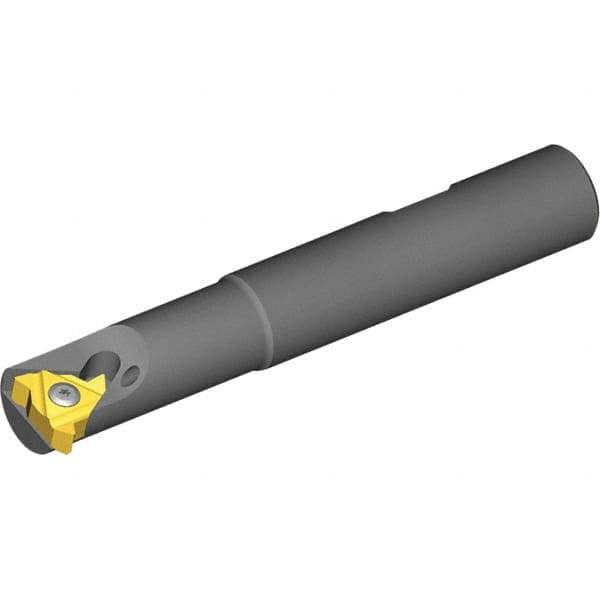 Vargus - 0.492" Cut Diam, 0.98" Max Depth of Cut, 3/8" Shank Diam, Internal Indexable Thread Mill - Insert Style 2, 1/4" Insert Size, 1 Insert, Toolholder Style TMSC, 2.52" OAL - Exact Industrial Supply