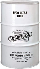Lubriplate - 55 Gal Drum, Synthetic Gear Oil - 15°F to 400°F, 4900 SUS Viscosity at 100°F, 372 SUS Viscosity at 210°F, ISO 1000 - Exact Industrial Supply