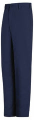Navy Cotton Flame Resistant/Retardant Pants 4 Pockets, Zipper Closure, 32″ Waist, 32″ Inseam, Haz Prot Lvl 11.2 cal/cm2