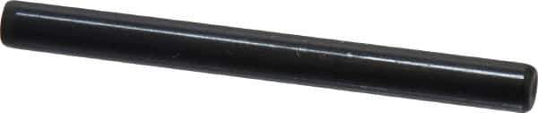 Holo-Krome - 3/16" Diam x 2" Pin Length Grade 8 Alloy Steel Standard Dowel Pin - Black Luster Finish, C 47-58 & C 60 (Surface) Hardness, 1 Beveled & 1 Rounded End - Exact Industrial Supply