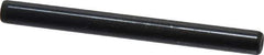 Holo-Krome - 3/16" Diam x 2" Pin Length Grade 8 Alloy Steel Standard Dowel Pin - Black Luster Finish, C 47-58 & C 60 (Surface) Hardness, 1 Beveled & 1 Rounded End - Exact Industrial Supply