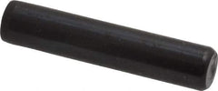 Holo-Krome - 5/16" Diam x 1-1/2" Pin Length Grade 8 Alloy Steel Standard Dowel Pin - Black Luster Finish, C 47-58 & C 60 (Surface) Hardness, 1 Beveled & 1 Rounded End - Exact Industrial Supply