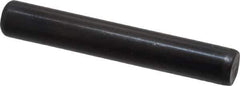 Holo-Krome - 5/16" Diam x 2" Pin Length Grade 8 Alloy Steel Standard Dowel Pin - Black Luster Finish, C 47-58 & C 60 (Surface) Hardness, 1 Beveled & 1 Rounded End - Exact Industrial Supply