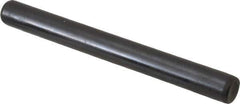 Holo-Krome - 5/16" Diam x 3" Pin Length Grade 8 Alloy Steel Standard Dowel Pin - Black Luster Finish, C 47-58 & C 60 (Surface) Hardness, 1 Beveled & 1 Rounded End - Exact Industrial Supply