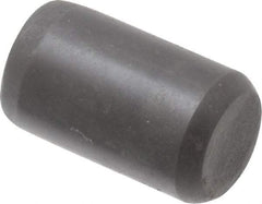 Holo-Krome - 3/8" Diam x 5/8" Pin Length Grade 8 Alloy Steel Standard Dowel Pin - Black Luster Finish, C 47-58 & C 60 (Surface) Hardness, 1 Beveled & 1 Rounded End - Exact Industrial Supply