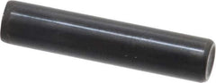 Holo-Krome - 3/8" Diam x 1-3/4" Pin Length Grade 8 Alloy Steel Standard Dowel Pin - Black Luster Finish, C 47-58 & C 60 (Surface) Hardness, 1 Beveled & 1 Rounded End - Exact Industrial Supply