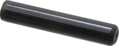 Holo-Krome - 3/8" Diam x 2" Pin Length Grade 8 Alloy Steel Standard Dowel Pin - Black Luster Finish, C 47-58 & C 60 (Surface) Hardness, 1 Beveled & 1 Rounded End - Exact Industrial Supply