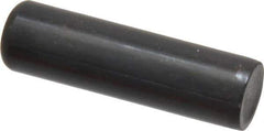 Holo-Krome - 1/2" Diam x 1-3/4" Pin Length Grade 8 Alloy Steel Standard Dowel Pin - Black Luster Finish, C 47-58 & C 60 (Surface) Hardness, 1 Beveled & 1 Rounded End - Exact Industrial Supply