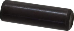 Holo-Krome - 5/8" Diam x 2" Pin Length Grade 8 Alloy Steel Standard Dowel Pin - Black Luster Finish, C 47-58 & C 60 (Surface) Hardness, 1 Beveled & 1 Rounded End - Exact Industrial Supply