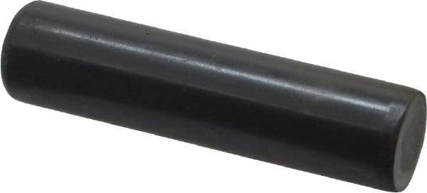 Holo-Krome - 5/8" Diam x 2-1/2" Pin Length Grade 8 Alloy Steel Standard Dowel Pin - Black Luster Finish, C 47-58 & C 60 (Surface) Hardness, 1 Beveled & 1 Rounded End - Exact Industrial Supply