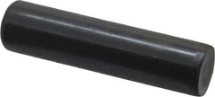 Holo-Krome - 5/8" Diam x 2-1/2" Pin Length Grade 8 Alloy Steel Standard Dowel Pin - Black Luster Finish, C 47-58 & C 60 (Surface) Hardness, 1 Beveled & 1 Rounded End - Exact Industrial Supply