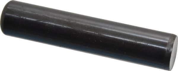 Holo-Krome - 5/8" Diam x 3" Pin Length Grade 8 Alloy Steel Standard Dowel Pin - Black Luster Finish, C 47-58 & C 60 (Surface) Hardness, 1 Beveled & 1 Rounded End - Exact Industrial Supply