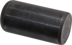 Holo-Krome - 1" Diam x 2" Pin Length Grade 8 Alloy Steel Standard Dowel Pin - Black Luster Finish, C 47-58 & C 60 (Surface) Hardness, 1 Beveled & 1 Rounded End - Exact Industrial Supply