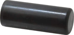 Holo-Krome - 1" Diam x 2-1/2" Pin Length Grade 8 Alloy Steel Standard Dowel Pin - Black Luster Finish, C 47-58 & C 60 (Surface) Hardness, 1 Beveled & 1 Rounded End - Exact Industrial Supply