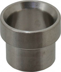 Made in USA - 1/2" Tube OD, 37° Stainless Steel Flared Tube Sleeve - Unthreaded Flare Ends - Exact Industrial Supply