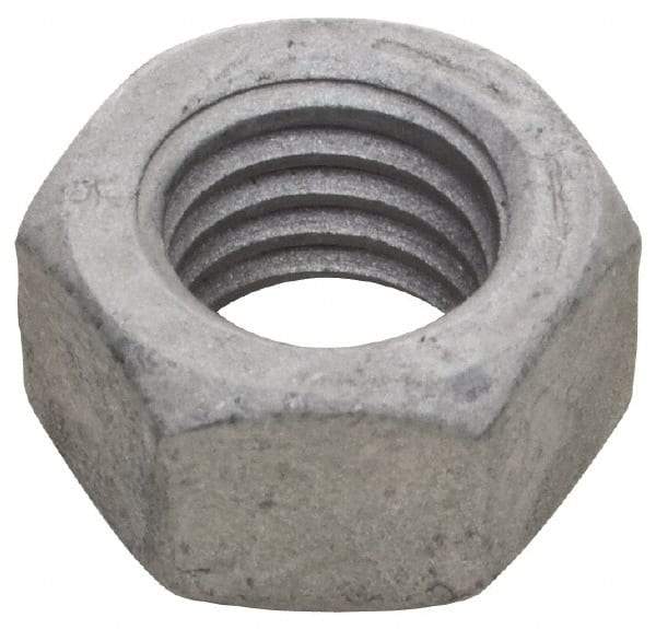 Armor Coat - 5/8-18 UNF Steel Right Hand Hex Nut - 15/16" Across Flats, 35/64" High, Armor Coat Finish - Exact Industrial Supply