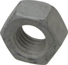 Armor Coat - 5/16-24 UNF Steel Right Hand Hex Nut - 1/2" Across Flats, 17/64" High, Armor Coat Finish - Exact Industrial Supply