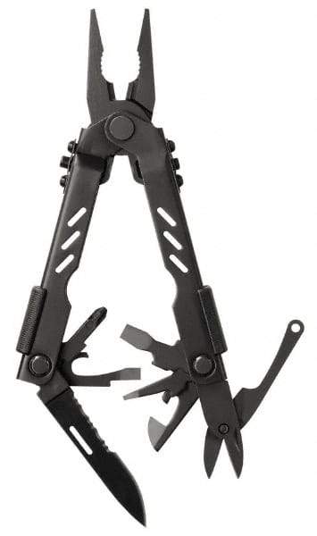 Gerber - 11 Piece, Multi-Tool Set - 5-5/8" OAL, 4-19/64" Closed Length - Exact Industrial Supply