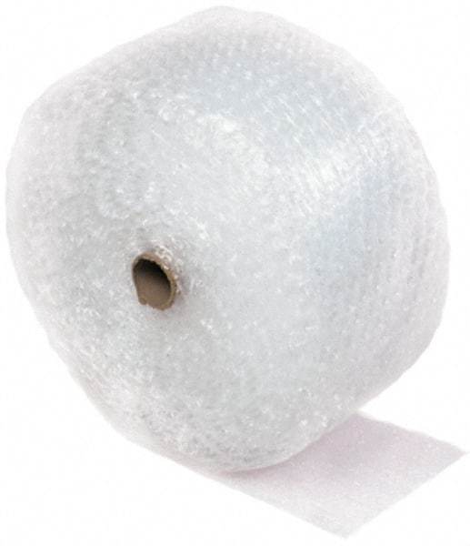 Made in USA - 250' Long x 24" Wide x 1/2" Thick, Large Sized Bubble Roll - Clear, Perforated Every 12" - Exact Industrial Supply