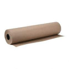 Made in USA - 900' Long x 36" Wide Roll of Recycled Kraft Paper - 8-1/2" OD, 40 Lb Paper Weight, 40 Lb per Roll - Exact Industrial Supply