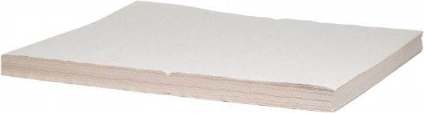 Made in USA - 30" Long x 20" Wide Sheets of White Newsprint Paper - 30 Lb Paper Weight, 600 Sheets - Exact Industrial Supply